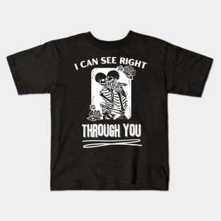 X-ray Radiology Tech I Can See Right Through You Kids T-Shirt